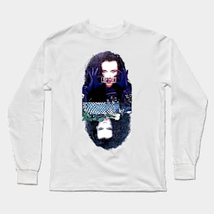 Pete Burns Sex & Flowers Long Sleeve T-Shirt